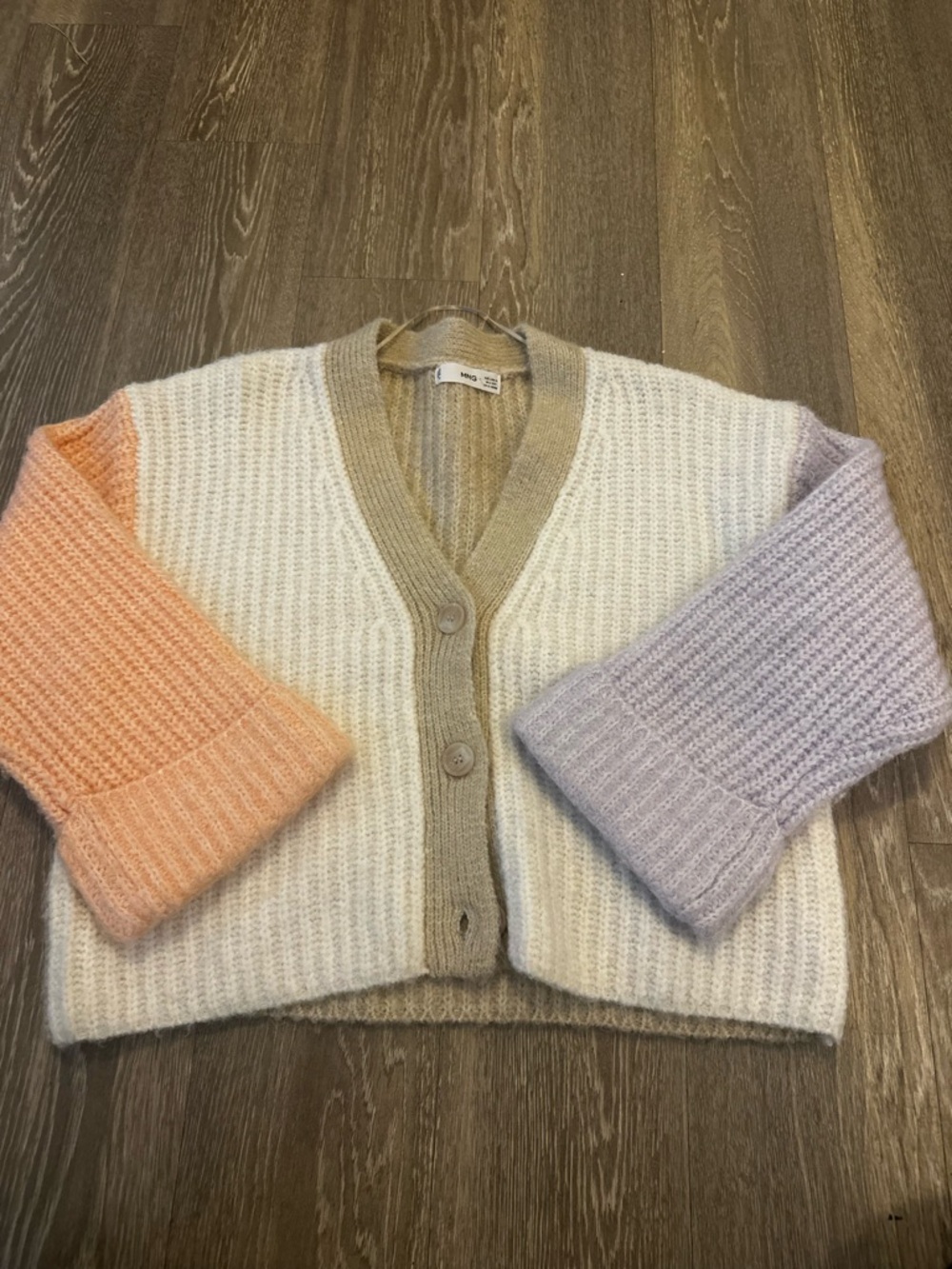 Mango Colorblock Cardigan - Picture 2 of 3